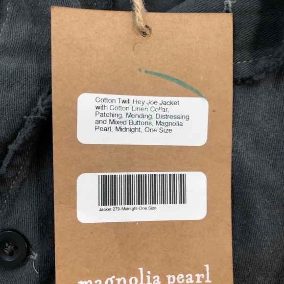 Magnolia Pearl Twill Hey Joe Jacket 279 Midnight - Picture 3 of 4